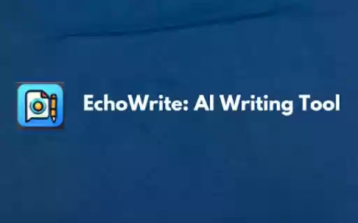 EchoWrite AI: AI Writing Tool  from Chrome web store to be run with OffiDocs Chromium online