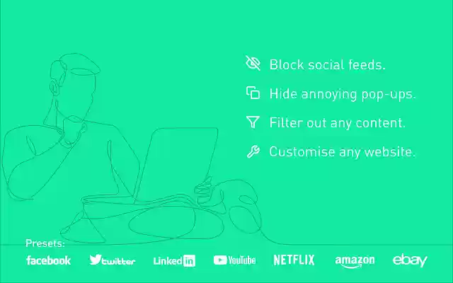 Eclipser Block Feeds, Hide Distractions! from Chrome web store to be run with OffiDocs Chromium online Eclipser Block Feeds, Hide Distractions! from Chrome web store to be run with OffiDocs Chromium online