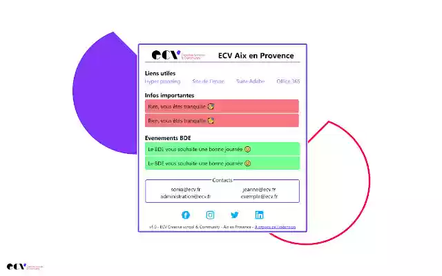 ECV Aix en Provence  from Chrome web store to be run with OffiDocs Chromium online ECV Aix en Provence  from Chrome web store to be run with OffiDocs Chromium online