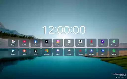 Edge New Tab  from Chrome web store to be run with OffiDocs Chromium online
