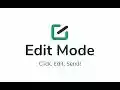 Edit Mode  from Chrome web store to be run with OffiDocs Chromium online