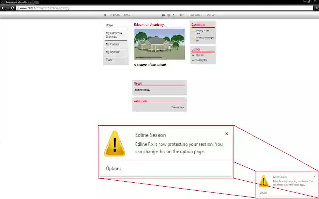 Edline Fix  from Chrome web store to be run with OffiDocs Chromium online