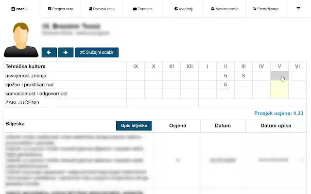 e Dnevnik Plus za nastavnike  from Chrome web store to be run with OffiDocs Chromium online