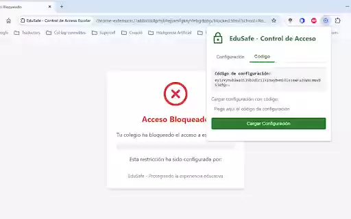 EduSafe Control de Acceso Escolar  from Chrome web store to be run with OffiDocs Chromium online