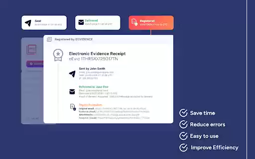eEvidence — Certifica tus correos  from Chrome web store to be run with OffiDocs Chromium online