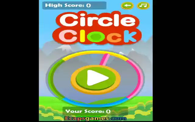 EG CIRCLE CLOCK  from Chrome web store to be run with OffiDocs Chromium online