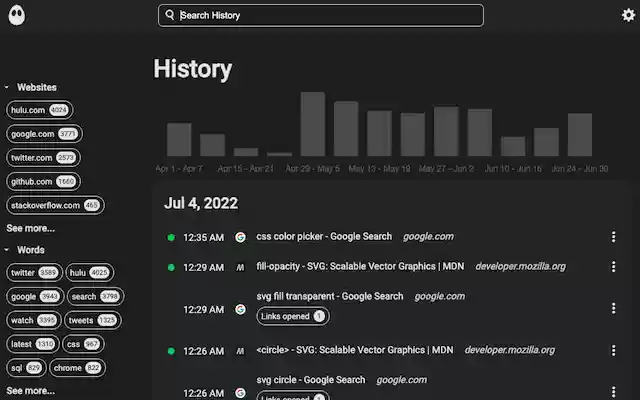 Egghead History from Chrome web store to be run with OffiDocs Chromium online Egghead History from Chrome web store to be run with OffiDocs Chromium online