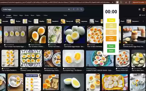Egg Timer  from Chrome web store to be run with OffiDocs Chromium online