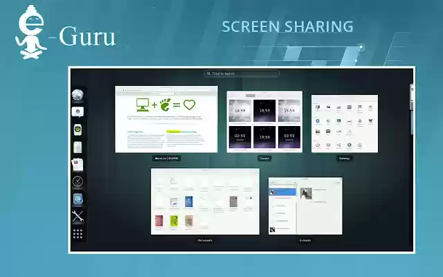 การจับภาพหน้าจอ E Guru โดย CONNECTIX จาก Chrome เว็บสโตร์เพื่อรันด้วย OffiDocs Chromium ออนไลน์