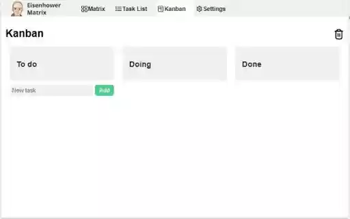 Eisenhower Matrix  from Chrome web store to be run with OffiDocs Chromium online