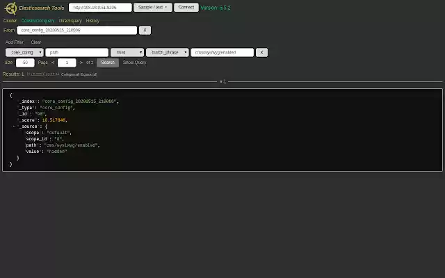 Elasticsearch Tools  from Chrome web store to be run with OffiDocs Chromium online