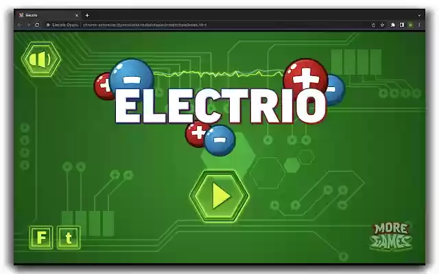 Electrio game HTML5 Game  from Chrome web store to be run with OffiDocs Chromium online