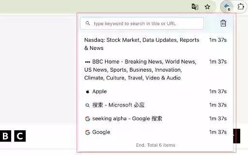 Elegant Undo Close Tab from Chrome web store to be run with OffiDocs Chromium online Elegant Undo Close Tab from Chrome web store to be run with OffiDocs Chromium online