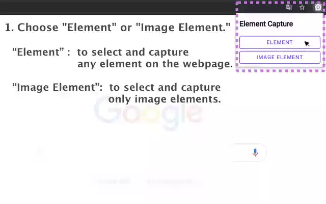 Element Capture  from Chrome web store to be run with OffiDocs Chromium online Element Capture  from Chrome web store to be run with OffiDocs Chromium online