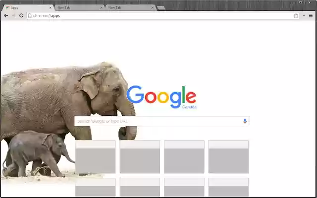 ELEPHANT Theme  from Chrome web store to be run with OffiDocs Chromium online