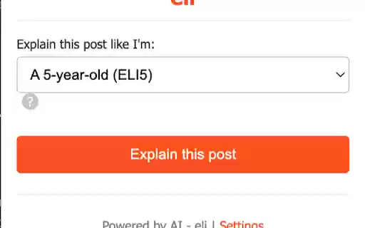 eli  from Chrome web store to be run with OffiDocs Chromium online
