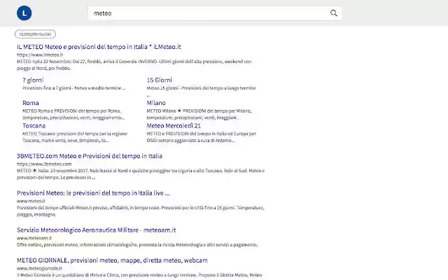 elleSearch  from Chrome web store to be run with OffiDocs Chromium online