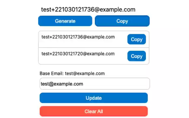 El generador de alias de correo electrónico de la tienda web de Chrome se ejecutará con OffiDocs Chromium en línea