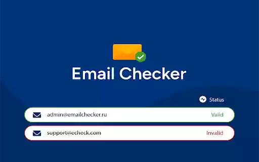 Email Checker  from Chrome web store to be run with OffiDocs Chromium online