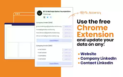 Email Finder CUFinder  from Chrome web store to be run with OffiDocs Chromium online
