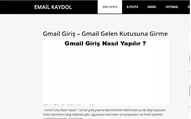 يمكن تشغيل EmailKaydol.Mobi من متجر Chrome الإلكتروني مع OffiDocs Chromium عبر الإنترنت