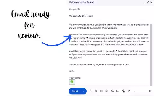 emailmagic  from Chrome web store to be run with OffiDocs Chromium online