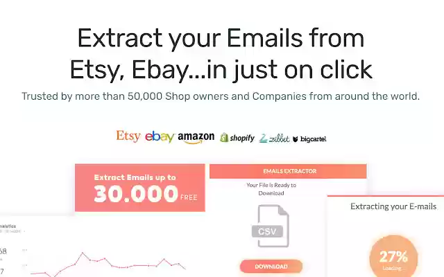 Emails Extractor from Chrome web store to be run with OffiDocs Chromium online Emails Extractor from Chrome web store to be run with OffiDocs Chromium online