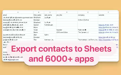 Email Signature Parser  from Chrome web store to be run with OffiDocs Chromium online