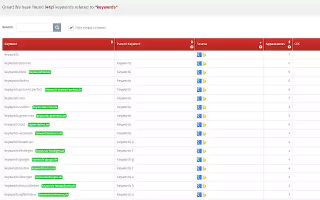 EMD Scanner  from Chrome web store to be run with OffiDocs Chromium online