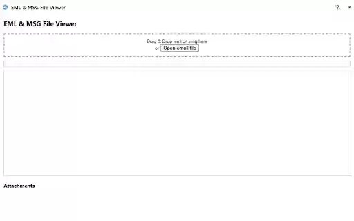 EML MSG File Viewer from Chrome web store to be run with OffiDocs Chromium online EML MSG File Viewer from Chrome web store to be run with OffiDocs Chromium online