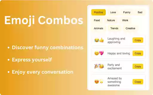 Emoji Kitchen  from Chrome web store to be run with OffiDocs Chromium online