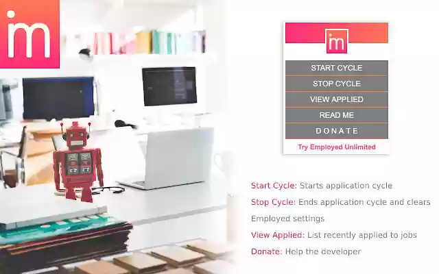 Employed Unlimited from Chrome web store to be run with OffiDocs Chromium online Employed Unlimited from Chrome web store to be run with OffiDocs Chromium online