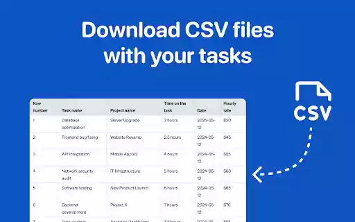 Employee Time Tracking  from Chrome web store to be run with OffiDocs Chromium online