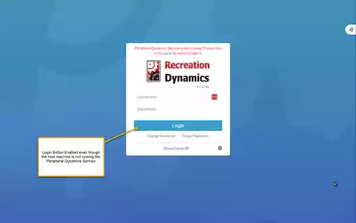 Enable login on CaliPOS  from Chrome web store to be run with OffiDocs Chromium online