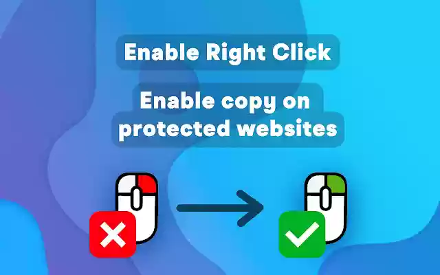 Enable right click restrict copy/select  from Chrome web store to be run with OffiDocs Chromium online