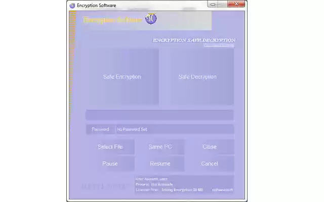 Encryption Software  from Chrome web store to be run with OffiDocs Chromium online