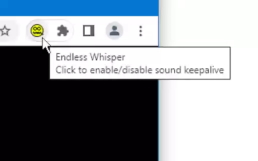 Endless Whisper  from Chrome web store to be run with OffiDocs Chromium online