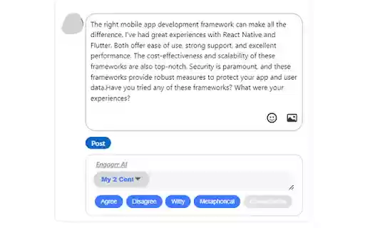 Engagerr AI from Chrome web store to be run with OffiDocs Chromium online Engagerr AI from Chrome web store to be run with OffiDocs Chromium online