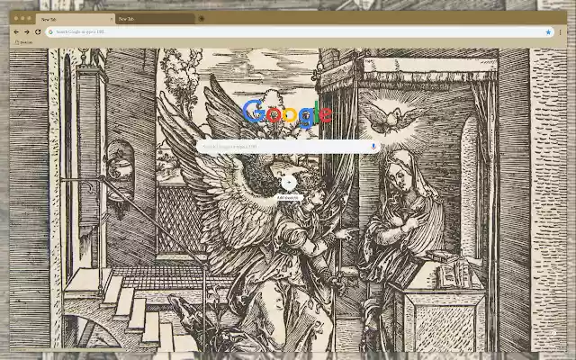 Engraving the angel  from Chrome web store to be run with OffiDocs Chromium online