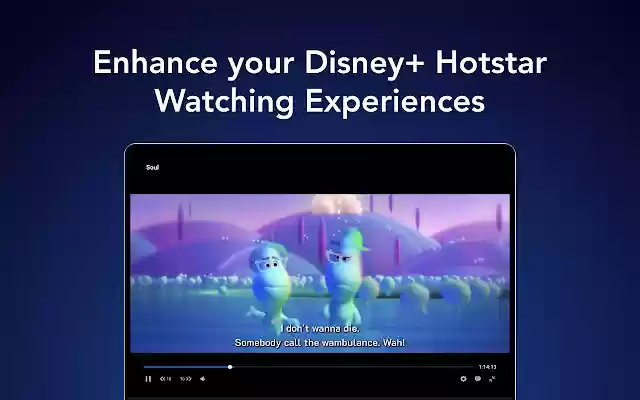 Enhanced Disney+ Hotstar from Chrome web store to be run with OffiDocs Chromium online Enhanced Disney+ Hotstar from Chrome web store to be run with OffiDocs Chromium online