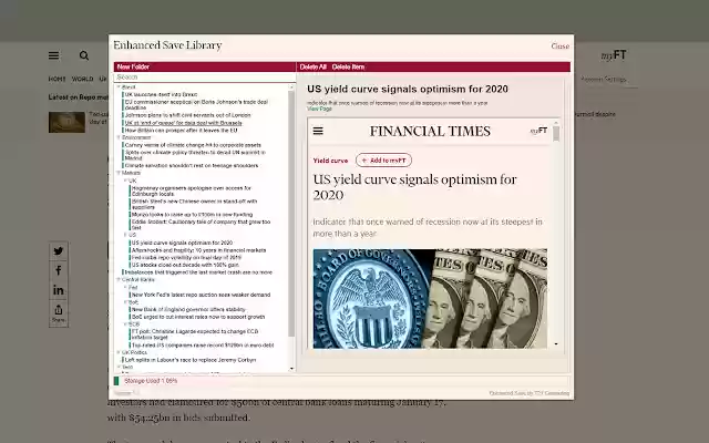 Enhanced Financial Times  from Chrome web store to be run with OffiDocs Chromium online