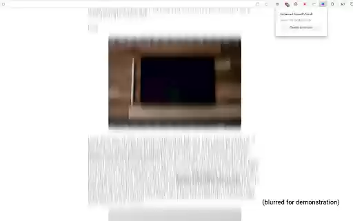 Enhanced Smooth Scroll  from Chrome web store to be run with OffiDocs Chromium online