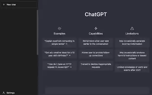 Enhancer for ChatGPT  from Chrome web store to be run with OffiDocs Chromium online