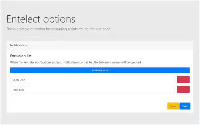 Entelect Extensions  from Chrome web store to be run with OffiDocs Chromium online