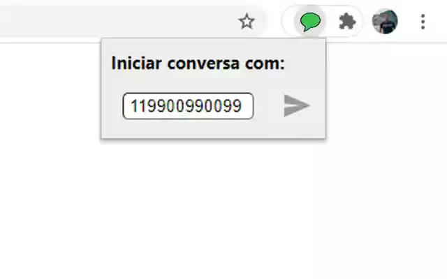 Enviar mensagem from Chrome web store to be run with OffiDocs Chromium online Enviar mensagem from Chrome web store to be run with OffiDocs Chromium online