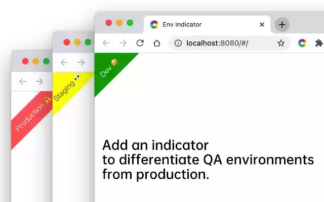 Environment Indicator from Chrome web store to be run with OffiDocs Chromium online Environment Indicator from Chrome web store to be run with OffiDocs Chromium online