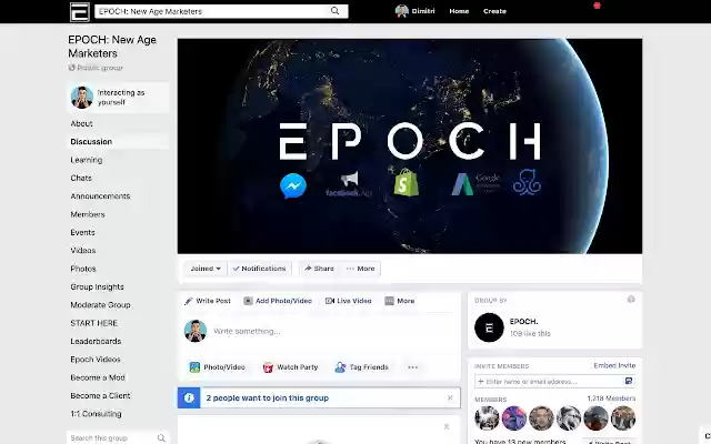 EPOCH: New Age Marketers from Chrome web store to be run with OffiDocs Chromium online EPOCH: New Age Marketers from Chrome web store to be run with OffiDocs Chromium online