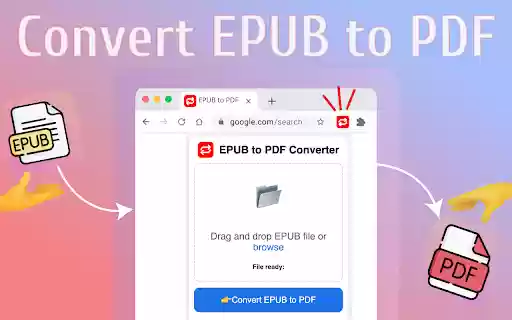 EPUB to PDF  from Chrome web store to be run with OffiDocs Chromium online