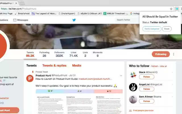 Equal Twitter from Chrome web store to be run with OffiDocs Chromium online Equal Twitter from Chrome web store to be run with OffiDocs Chromium online