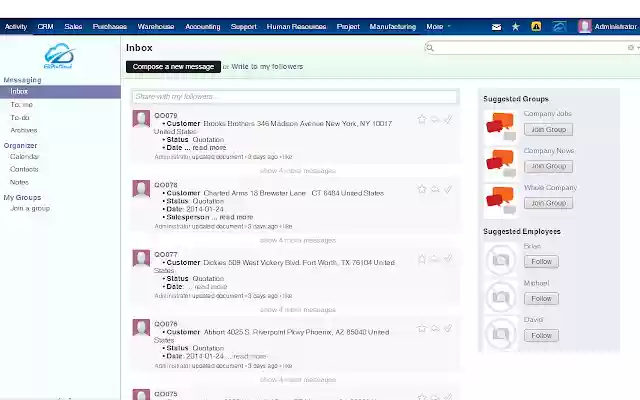 ERP in the Cloud from Chrome web store to be run with OffiDocs Chromium online ERP in the Cloud from Chrome web store to be run with OffiDocs Chromium online